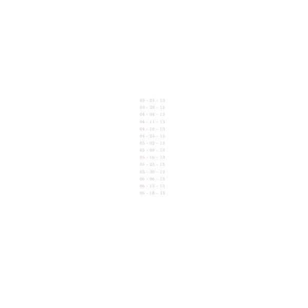 Jason Lazarus – Untitled (3/19/13 - 6/18/13)