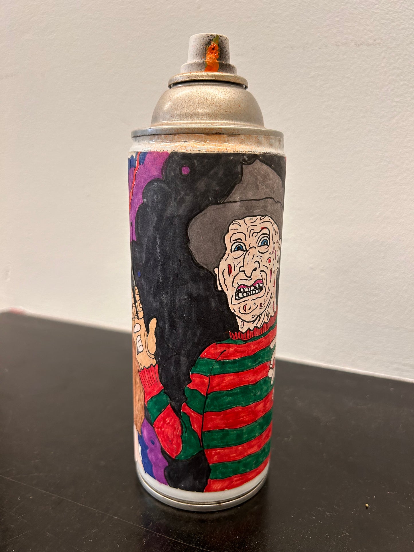 Kevin Joy Hand-Painted Spray Cans