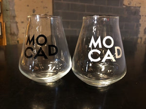 MOCAD Wine Glass