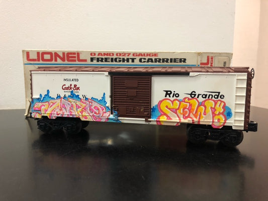 Barry Hoyabembe - Graffitied Model Trains